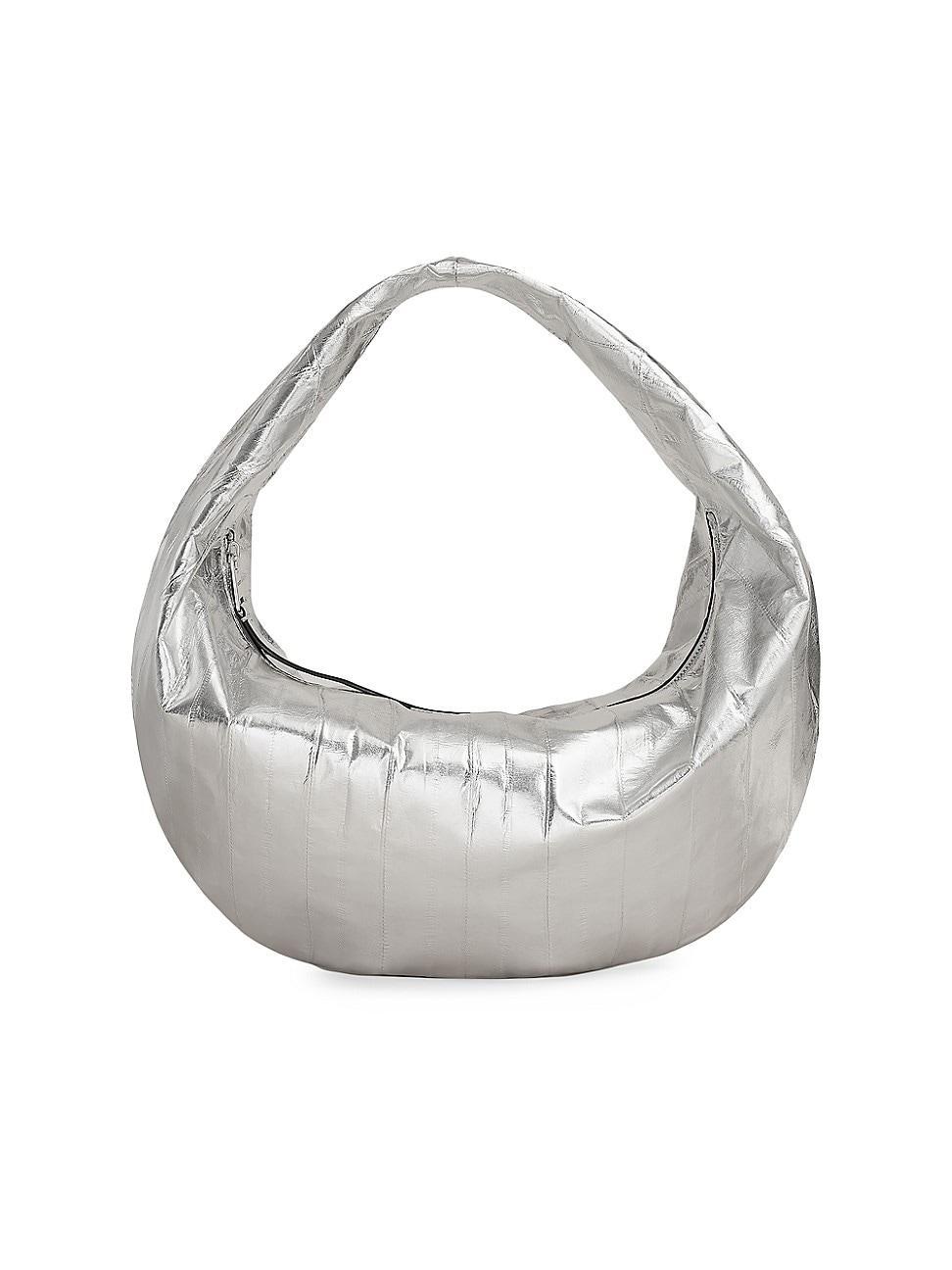 Womens Olivia Eelskin Hobo Bag Product Image