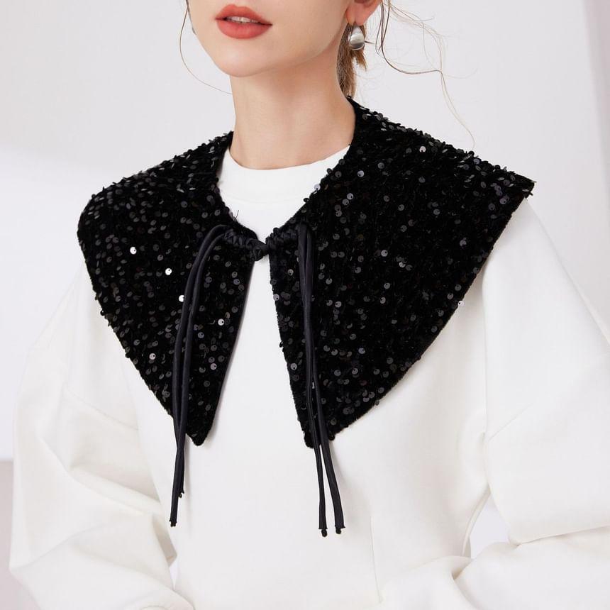 Sequined Capelet Product Image