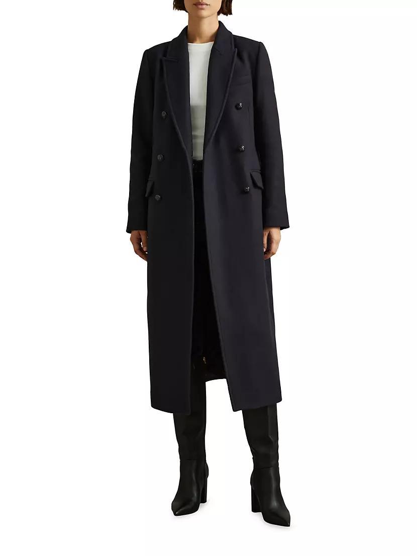 Womens Florence Double-Breasted Coat Product Image