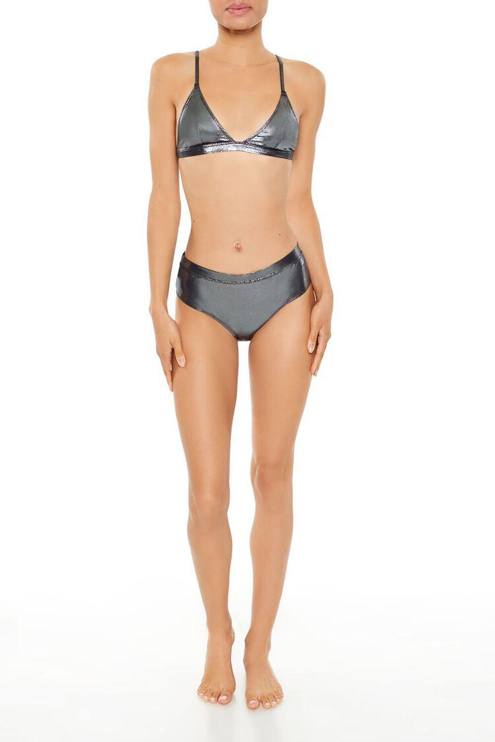 Metallic Shortie Panties | Forever 21 Product Image