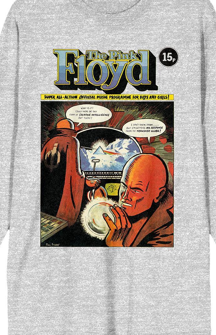 Mens Pink Floyd Comic Long Sleeve T-Shirt Product Image