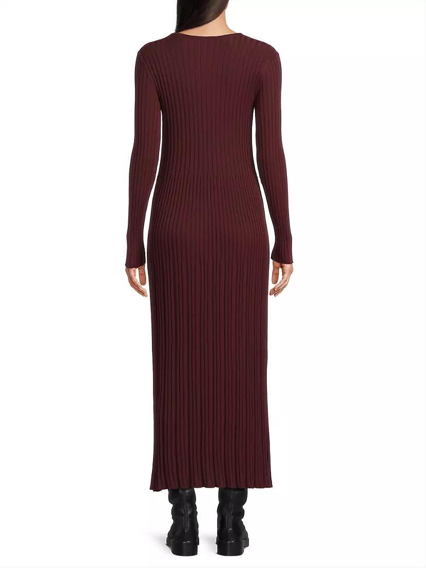 Eletta Rib-Knit Maxi Dress Product Image