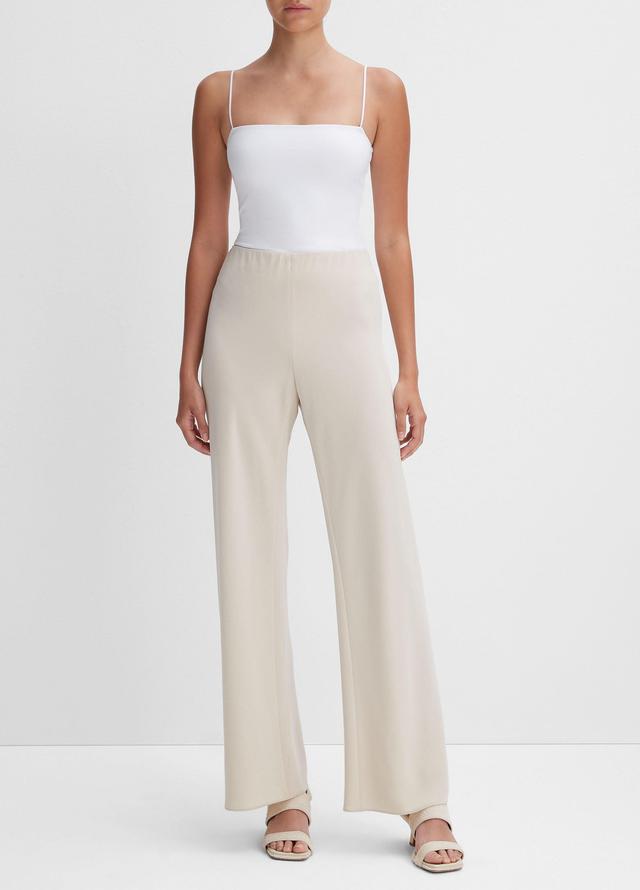 High-Waist Crepe Bias Pant Product Image