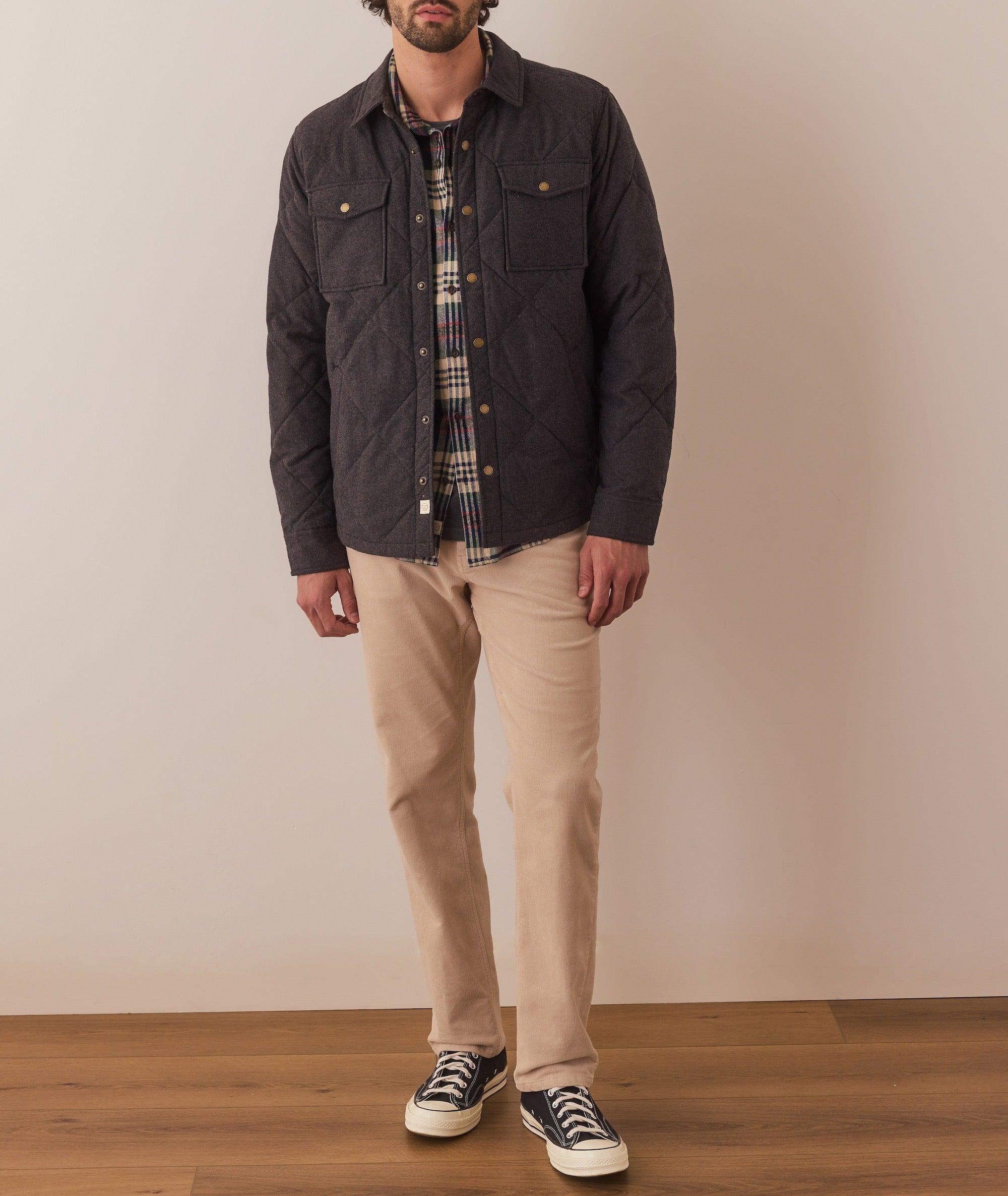 Olin Quilted Overshirt Product Image