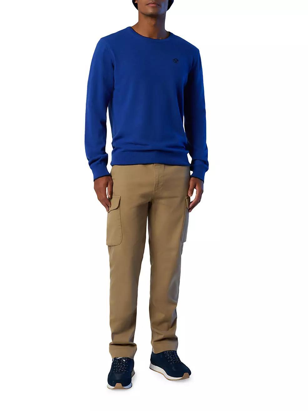 Wool-Blend Crewneck Sweater Product Image