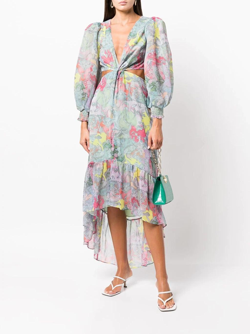 Katia Twist Maxi Dress In Lolasdream Product Image