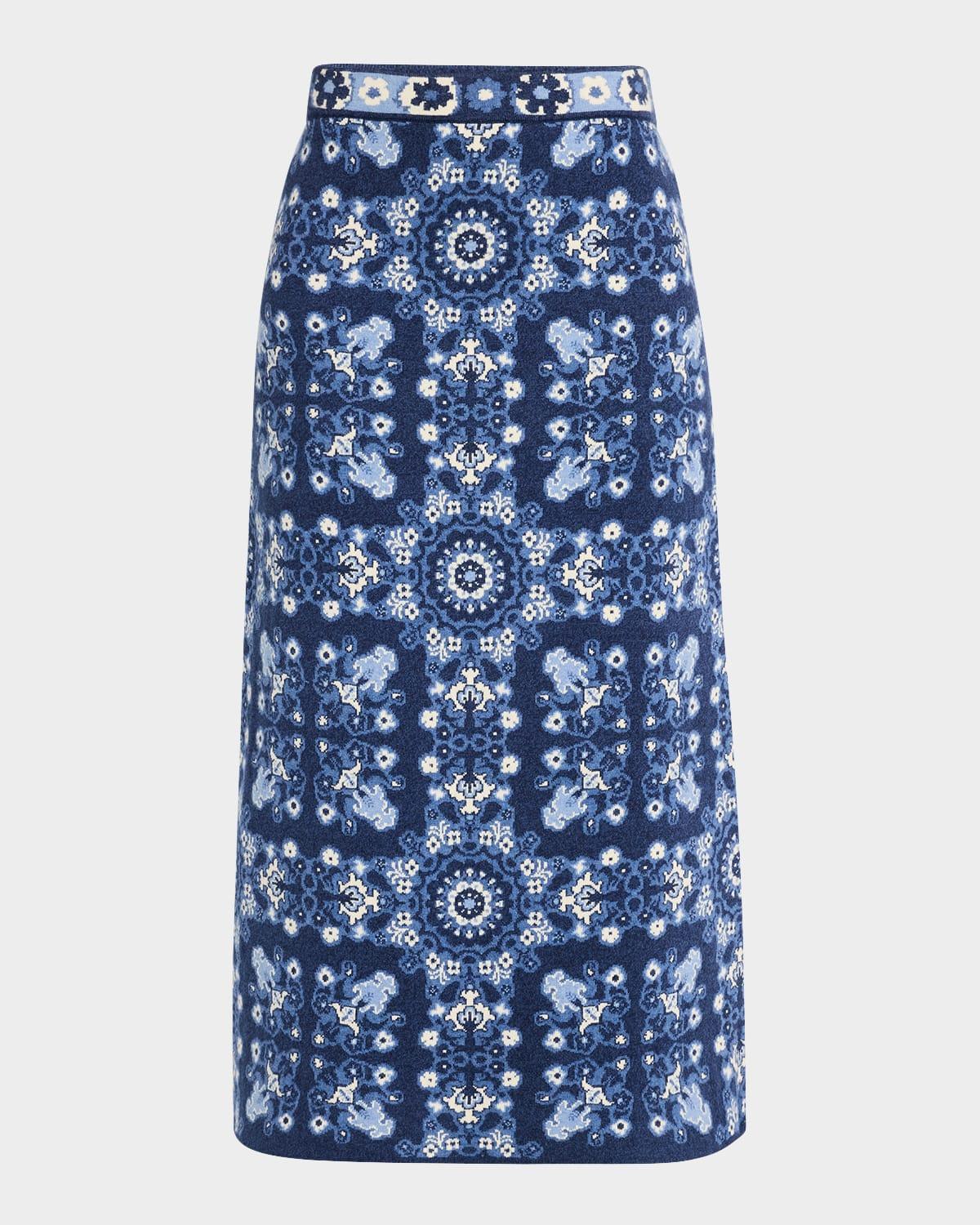 Clara Knit Midi Skirt Product Image