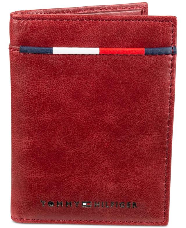 Tommy Hilfiger Mens Rfid Bifold Wallet with Magnetic Money Clip Product Image