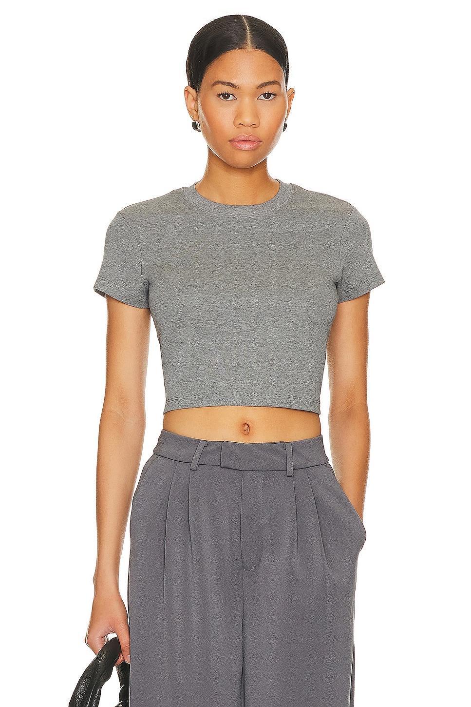 Tomboy Cropped Tee Cuts Product Image