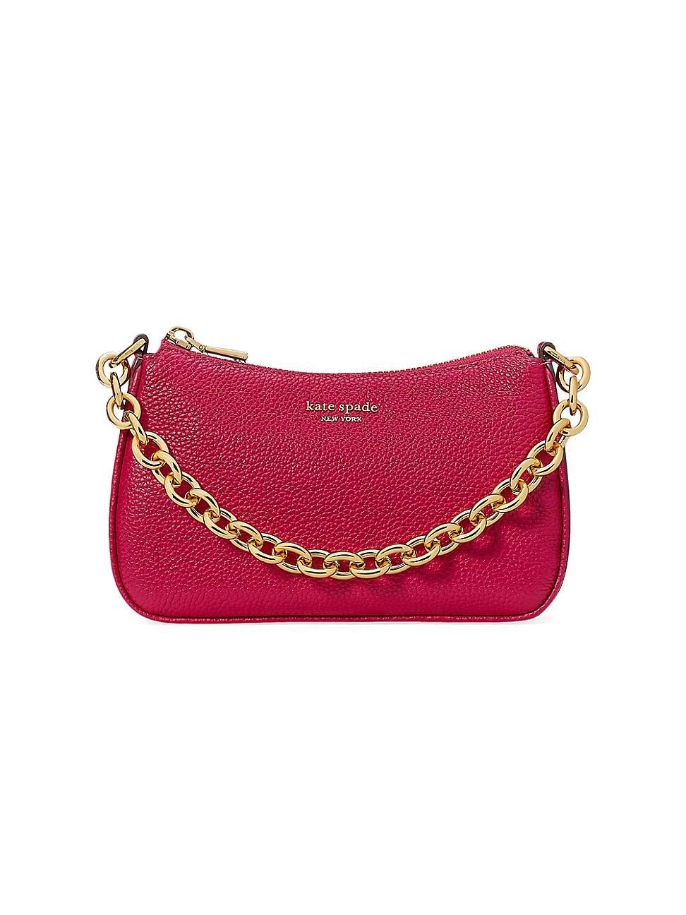 Womens Jolie Pebbled Leather Crossbody Bag Product Image