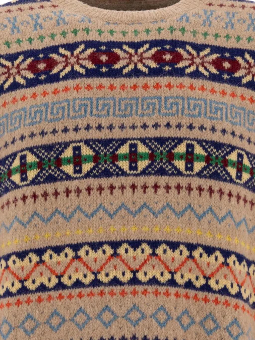 POLO RALPH LAUREN Fair Isle Knitwear In Beige Product Image