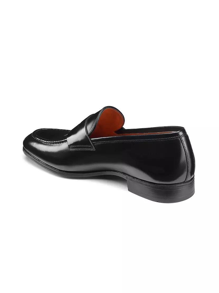 Leather Penny Loafers Product Image