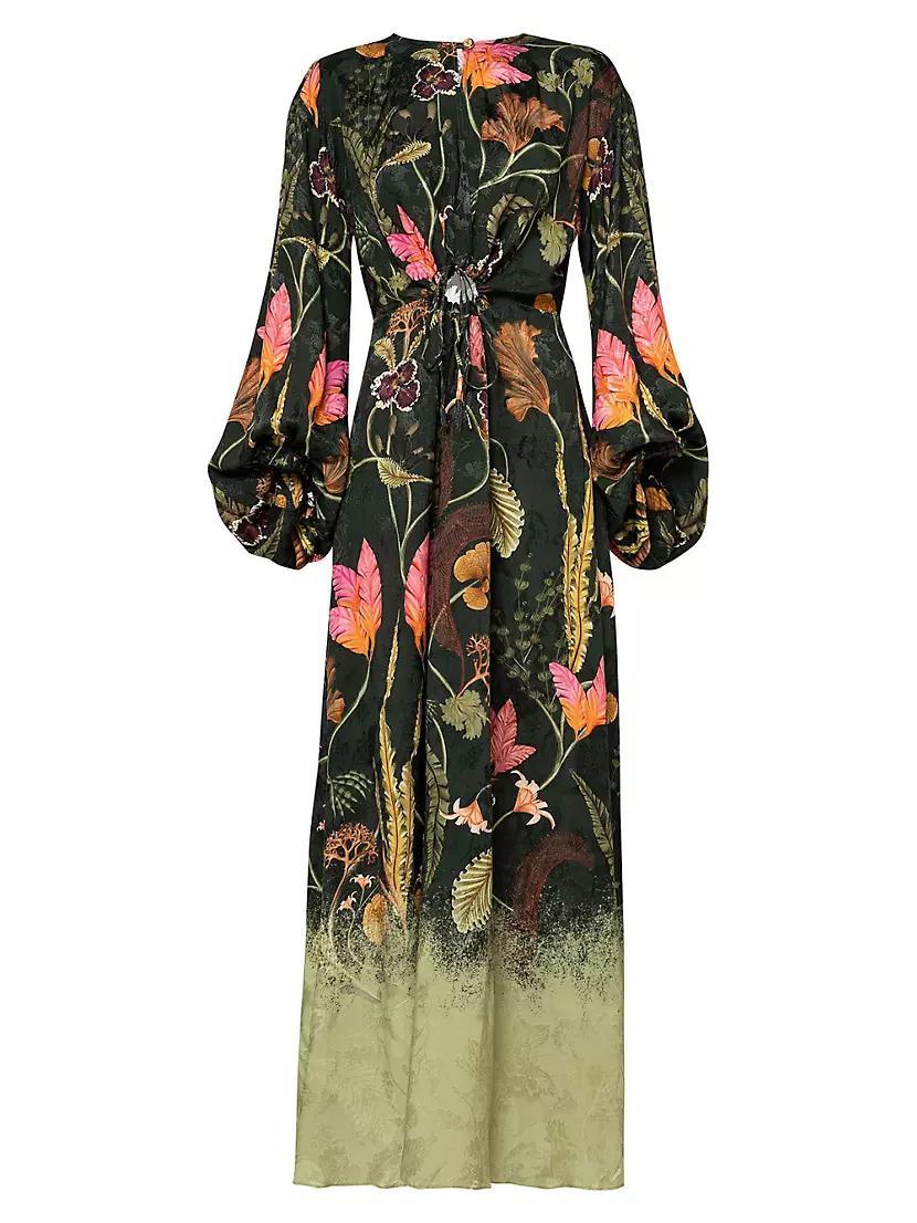 Antonieta Habitat Balloon-Sleeve Maxi Dress Product Image