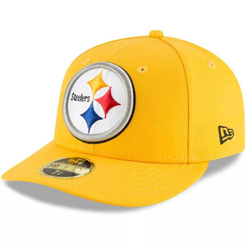 Mens New Era Pittsburgh Steelers Omaha Low Profile 59FIFTY Fitted Hat Product Image