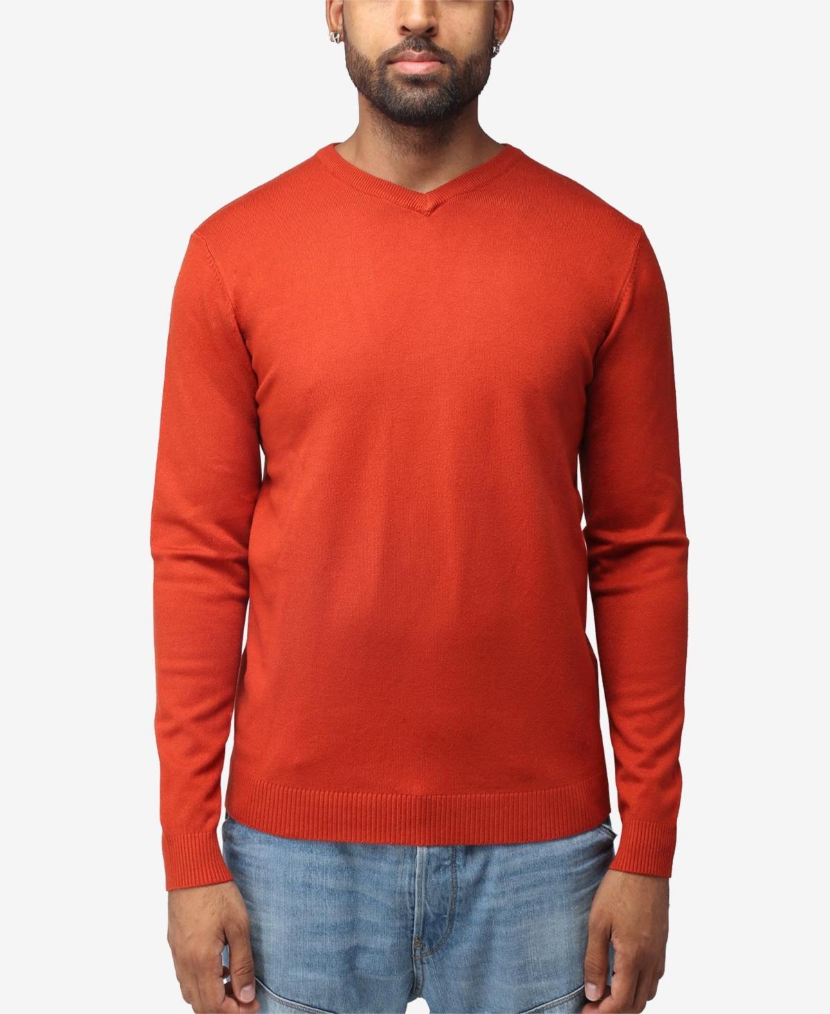 Mens Xray Fitted V-Neck Sweater Product Image