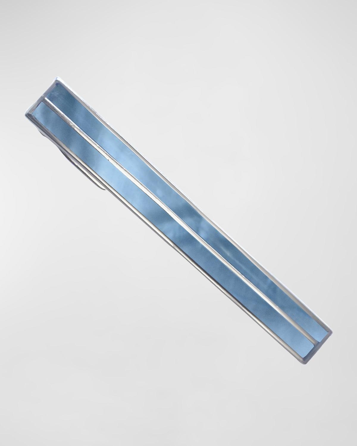 Men's Mother-Of-Pearl Stripe Tie Bar Product Image