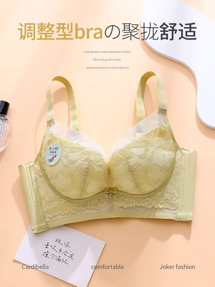 Lace Push Up Bra Product Image