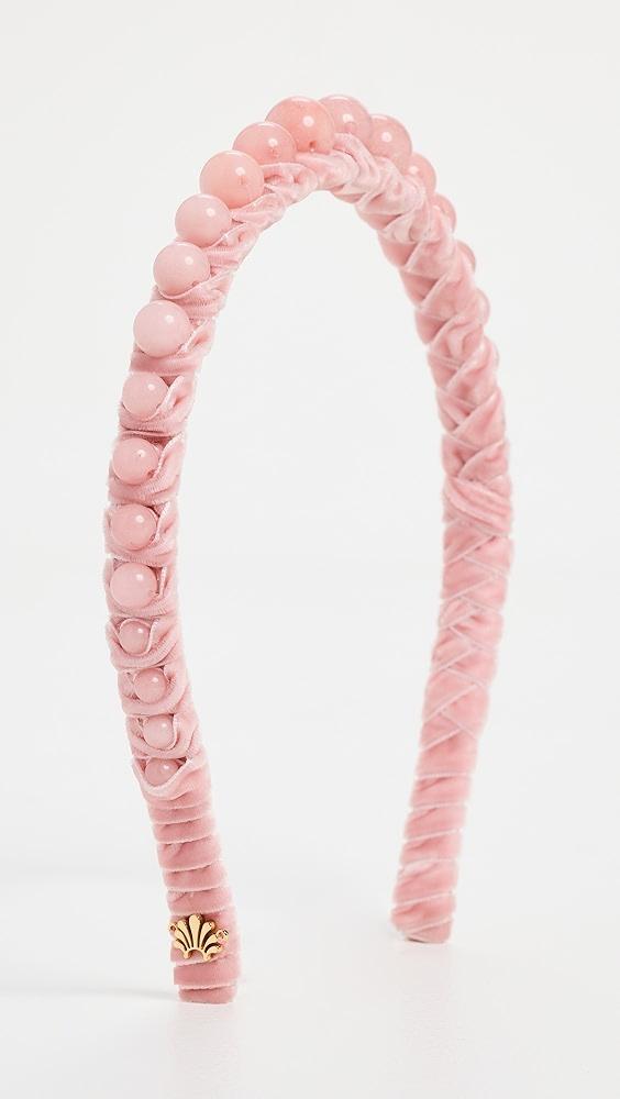 Lele Sadoughi Graduated Bead Headband | Shopbop Product Image