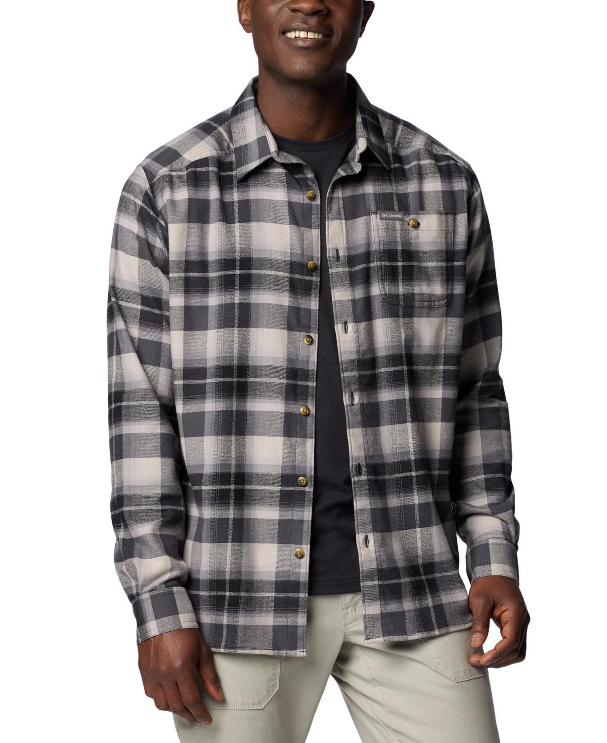 Columbia Mens Cornell Woods Flannel Long Sleeve Shirt Product Image