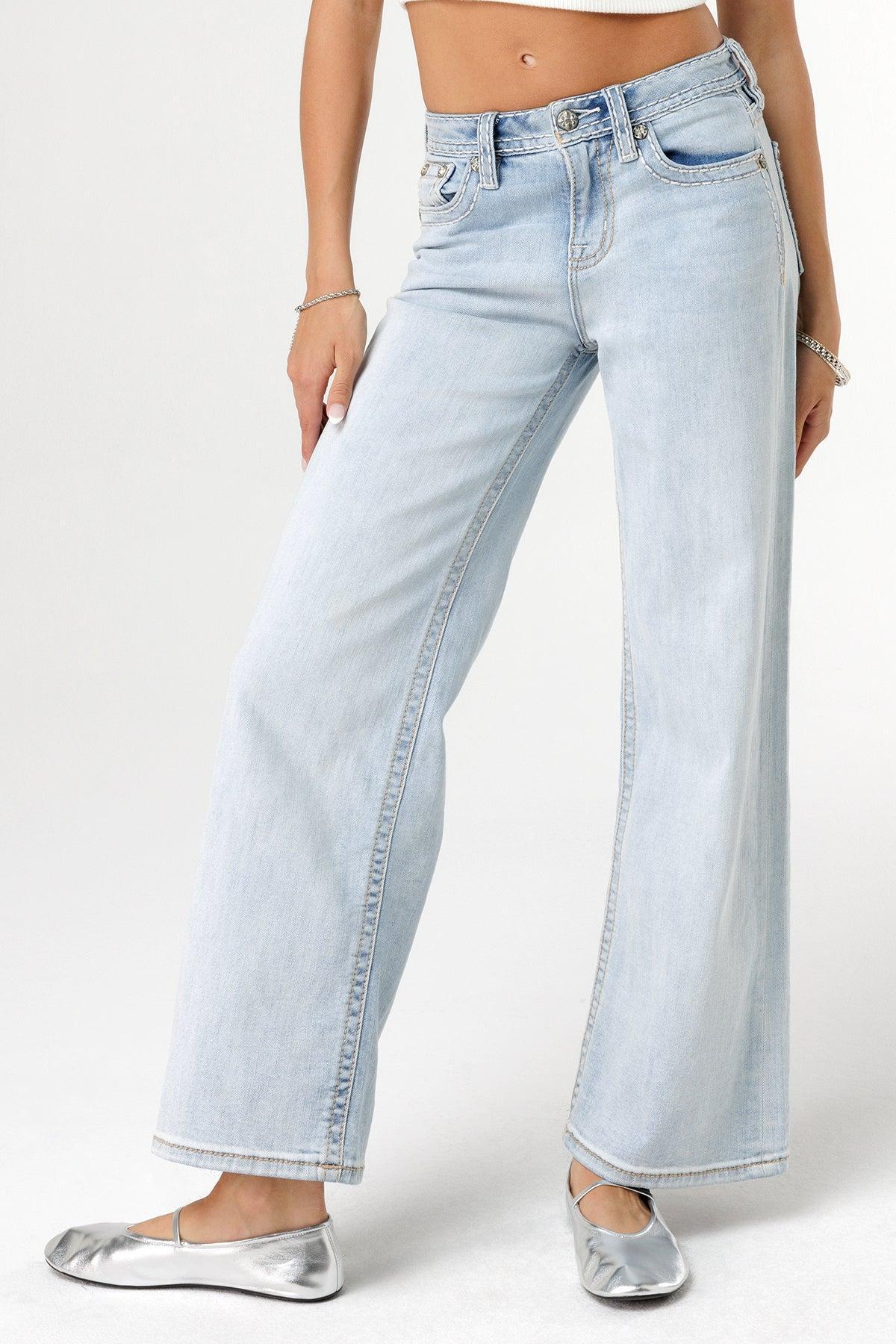 Gradient Everyday Wide Jeans Product Image