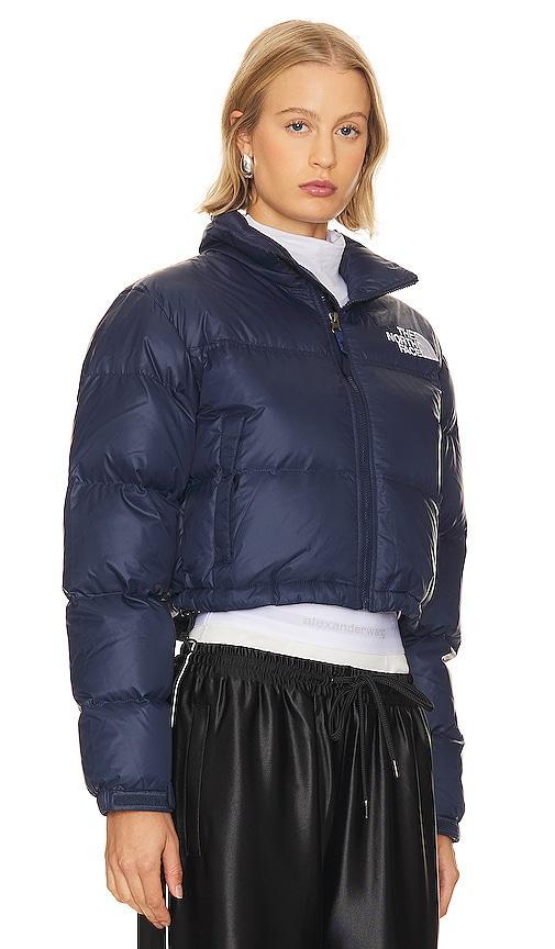 Womens Nuptse Crop Down Jacket Product Image