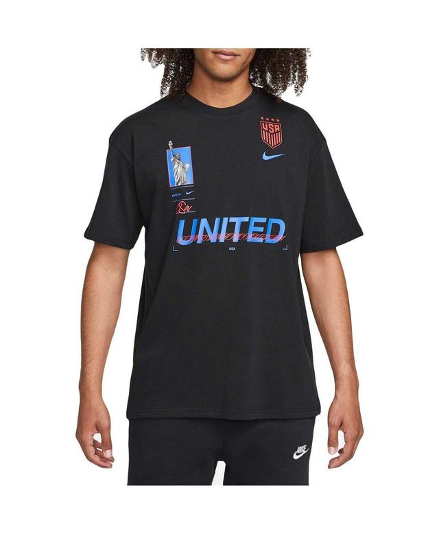 Mens Nike Black Uswnt Original MAX90T-shirt Product Image