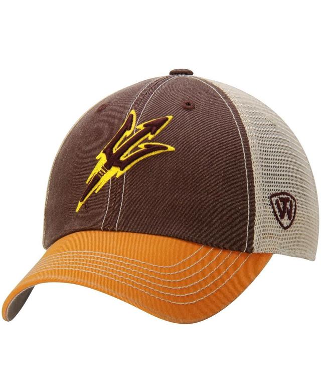 Mens Arizona State Sun Devils Offroad Trucker Adjustable Hat Maroon Product Image