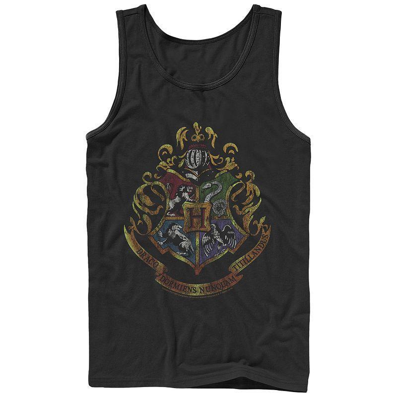 Mens Harry Potter Hogwarts Crest Graphic Tank Product Image