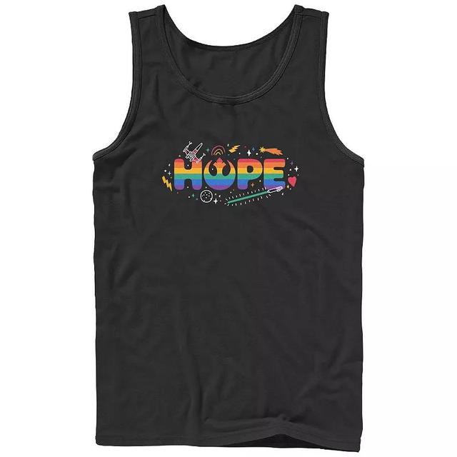 Mens Star Wars Pride Hope Graphic Tank Product Image