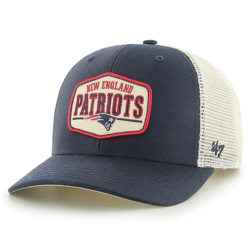 Mens 47 New England Patriots Shumay MVP Snapback Hat, Blue Product Image