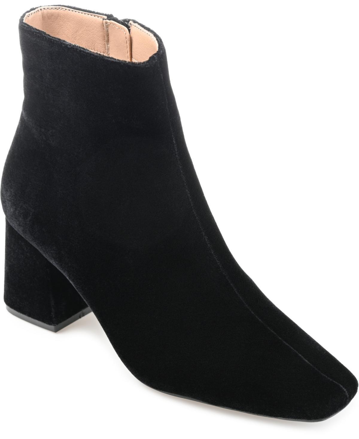 Journee Collection Hazara Tru Comfort Foam Womens Heeled Ankle Boots Product Image