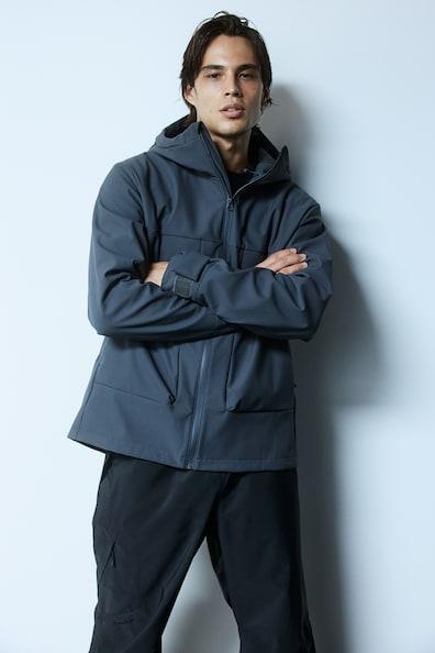 Regular Fit Water-Repellent Softshell Jacket Product Image