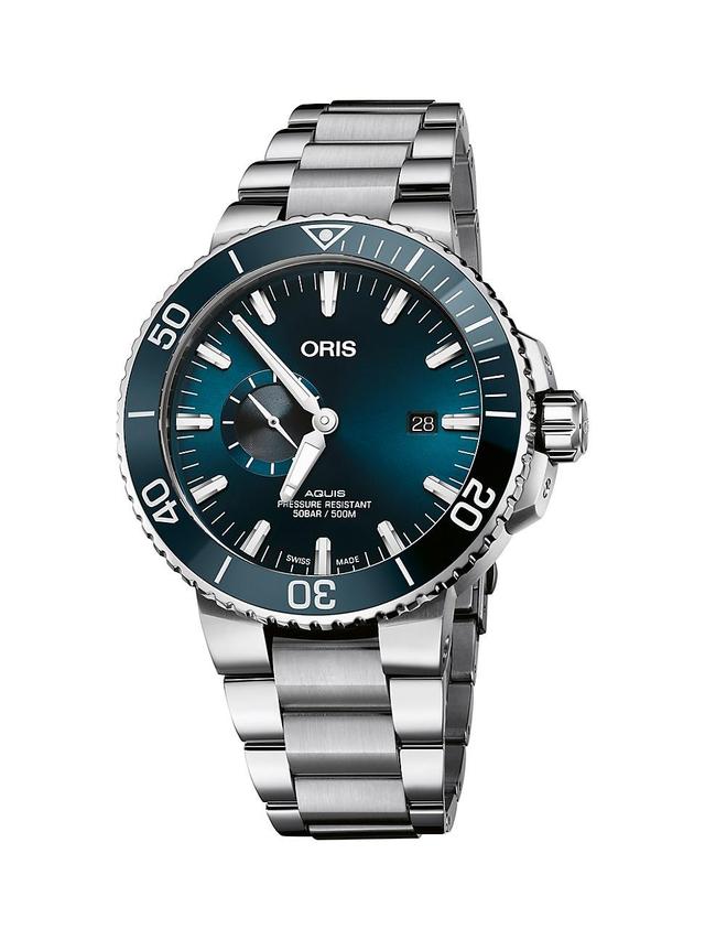 Mens Aquis Stainless Steel Divers Watch/45.5MM Product Image