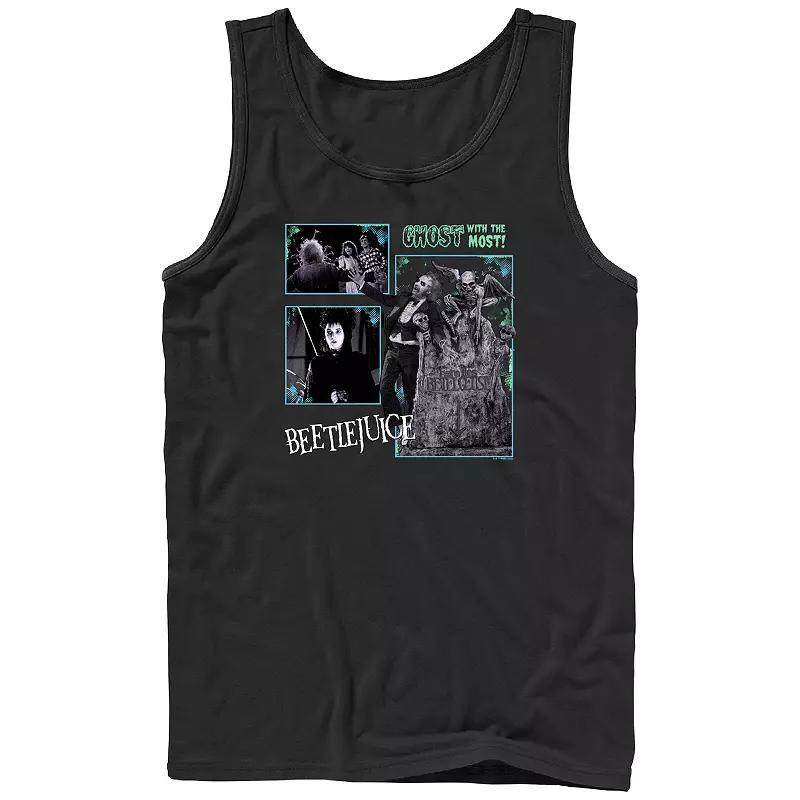 Mens Beetlejuice Movie Scenes Graphic Tank Top Product Image