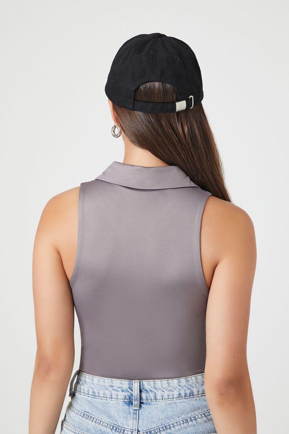 Contour Sculpt Split-Neck Crop Top | Forever 21 Product Image