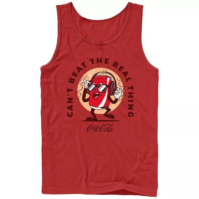 Mens Coca-Cola Cool Walking Soda Can Graphic Tank Top Product Image