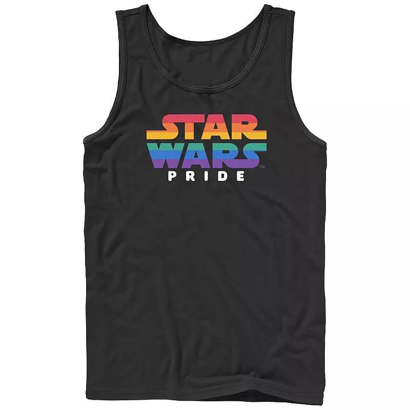 Mens Star Wars Pride Colors Graphic Tank Product Image