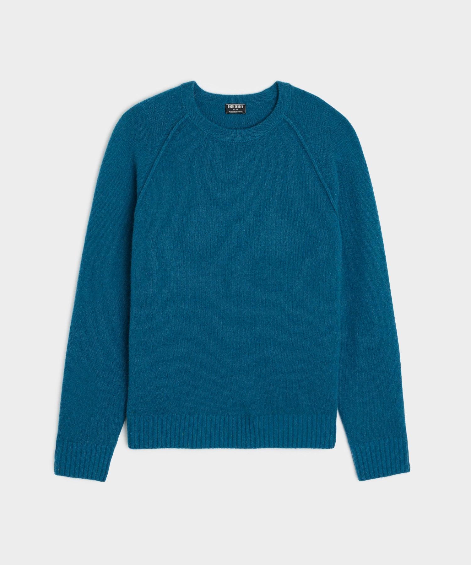 Nomad Cashmere Crewneck in Dark Teal Product Image