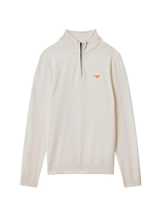 Mens Reiss x McLaren F1 Team Hatch Wool Half-Zip Pullover Product Image