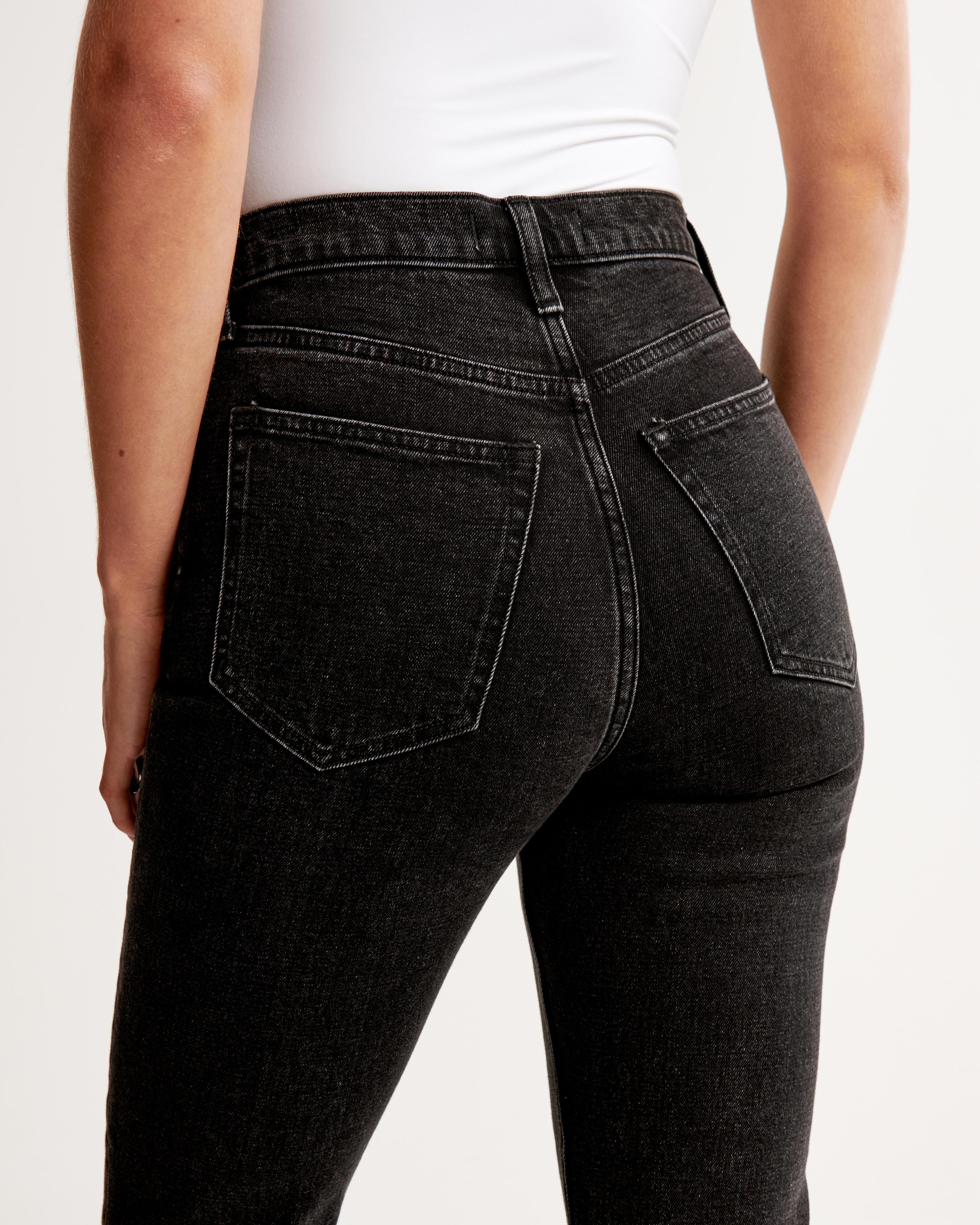 Ultra High Rise Ankle Straight Jean Product Image