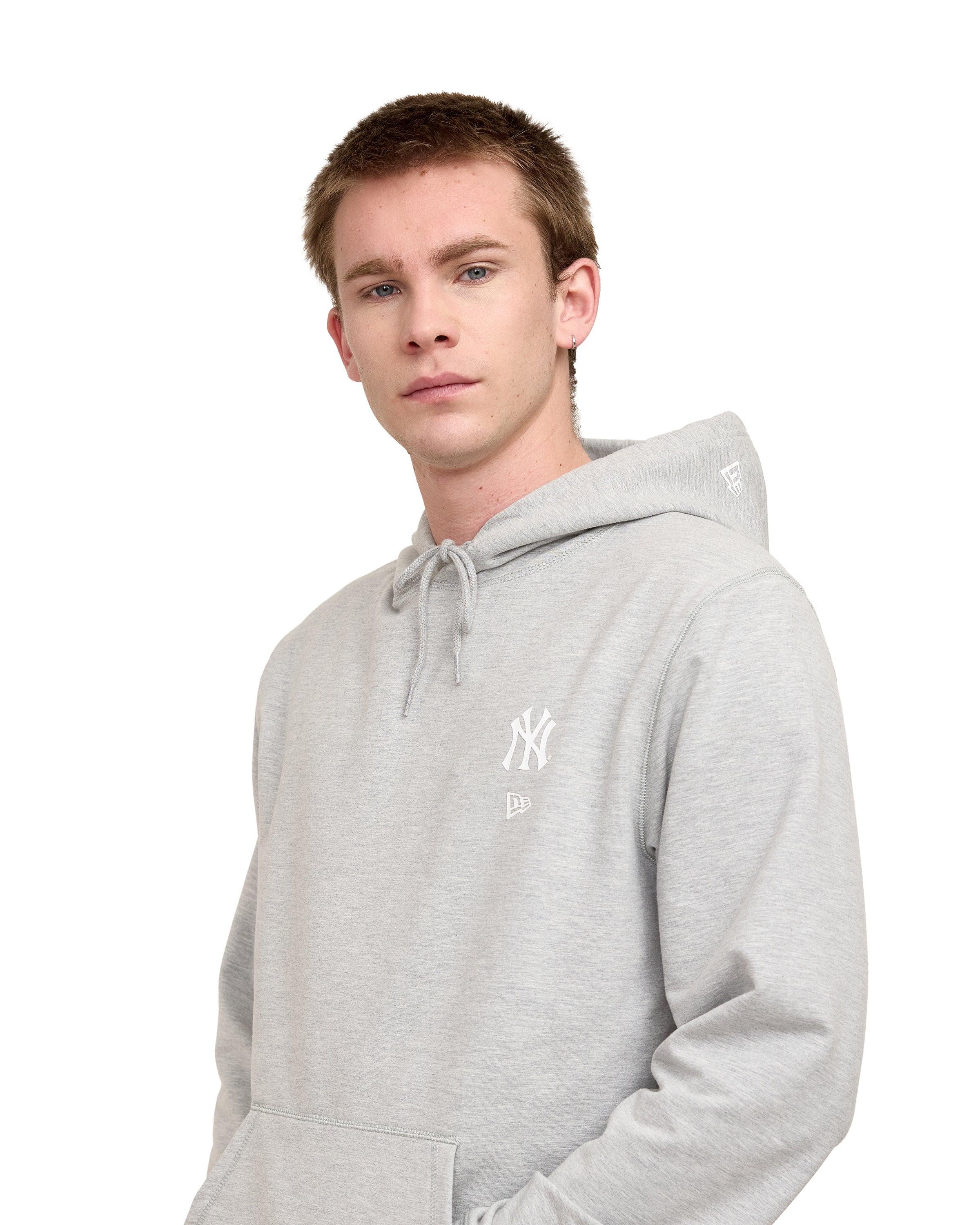 Chicago Cubs Logo Essentials Gray Hoodie Male Product Image