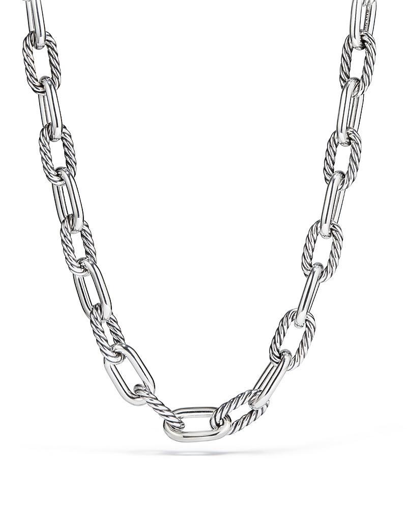 Womens Sterling Silver Chain Necklace Product Image