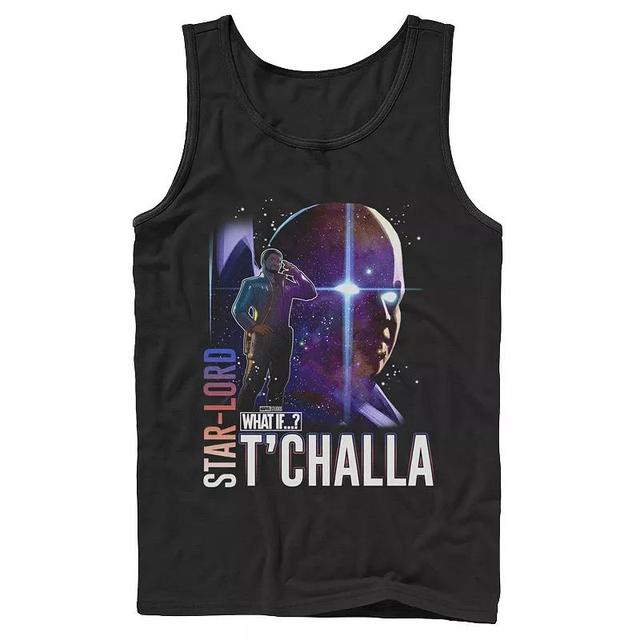 Mens Marvel What If Star Lord TChalla and Watcher Poster Sweatshirt Product Image