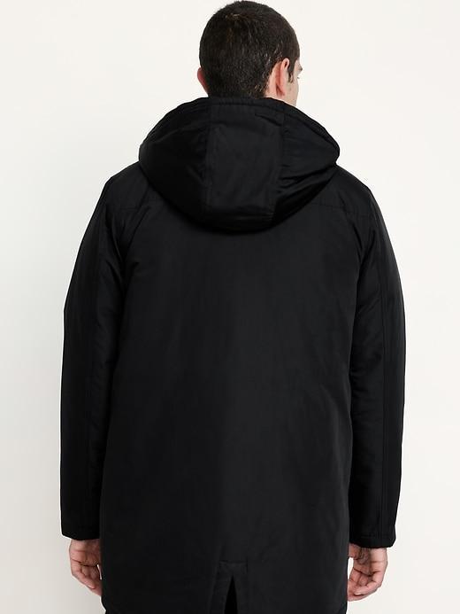 Water-Resistant Sherpa-Lined Parka Product Image