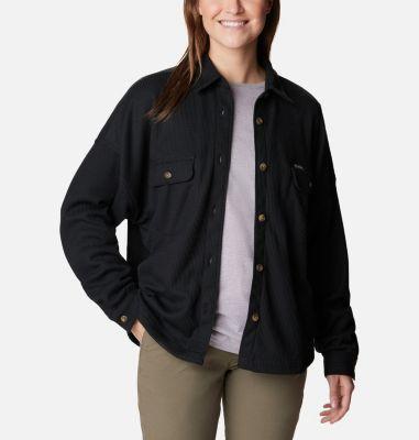 Columbia Women's Holly Hideaway Waffle Shirt Jacket- Product Image