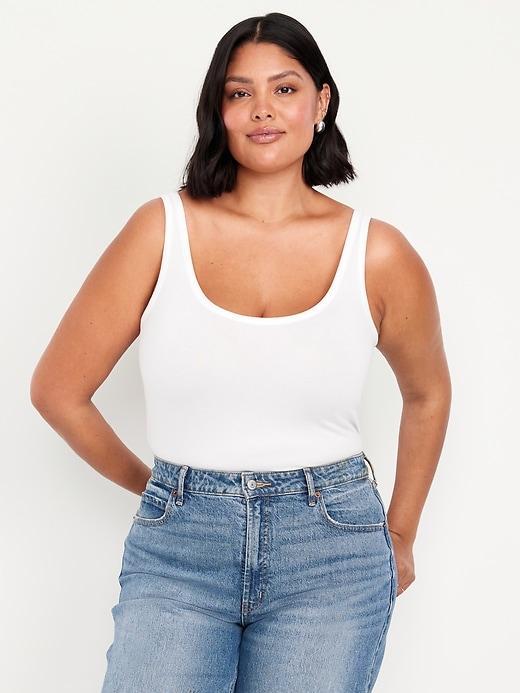 First-Layer Scoop-Neck Tank Top Product Image