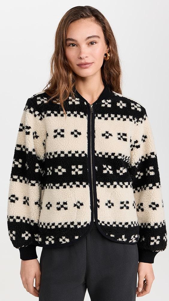 THE GREAT. The Plush Bomber | Shopbop Product Image