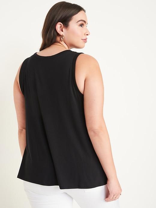 Luxe Sleeveless Shine Top Product Image