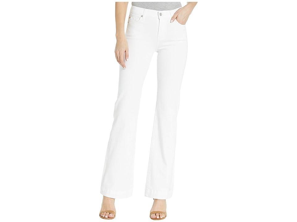 7 For All Mankind Dojo Tailorless Flare Leg Jeans Product Image