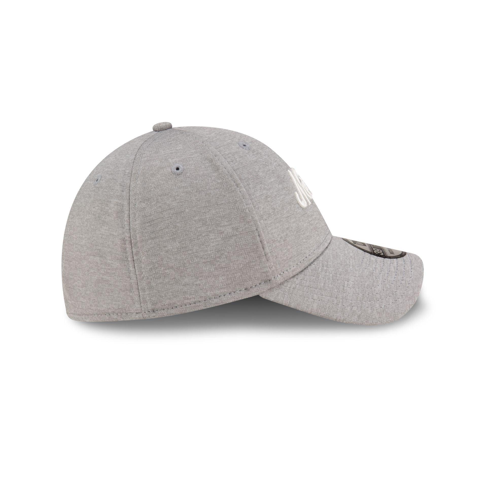 New Era Golf Script Gray 39THIRTY Stretch Fit Hat Male Product Image